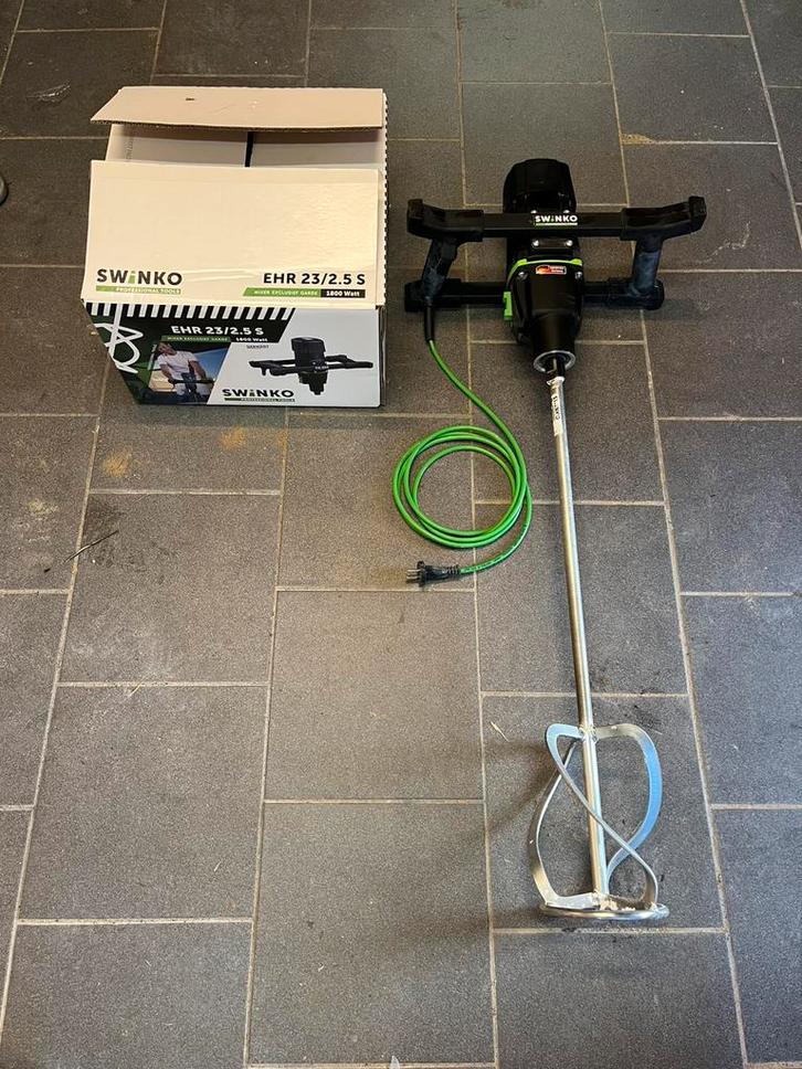 Swinko EHR 23/2,5s 1800W mixer inclusief 180 garde, Doe-het-zelf en Verbouw, Gereedschap | Overige machines, Zo goed als nieuw