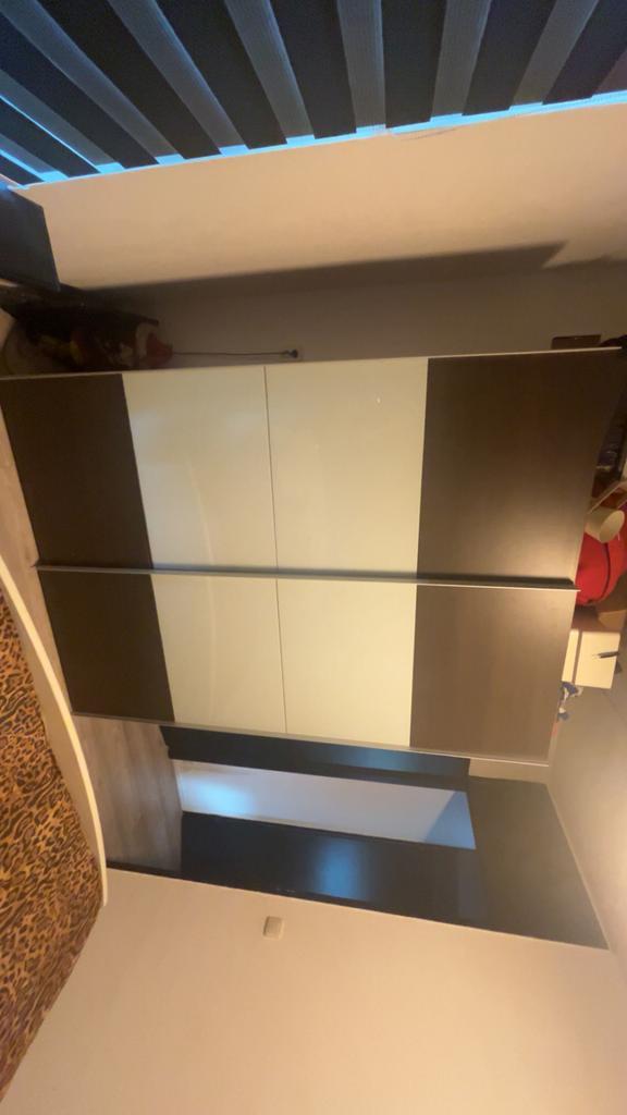 Grote kledingkast, Huis en Inrichting, Kasten | Kledingkasten, Gebruikt, 200 cm of meer, 150 tot 200 cm, 50 tot 75 cm, Met lade(s)