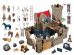 Playmobil: koningskasteel, drakenschip, draken toren ,, Kinderen en Baby's, Speelgoed | Playmobil, Zo goed als nieuw, Ophalen