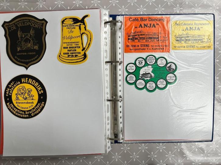 STICKERS DISCO BAR CAFE S STICKERS, Verzamelen, Stickers, Zo goed als nieuw, Ophalen of Verzenden