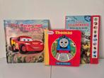 Cars, Thomas en Dieren Geluidenboek - 3 Kinderboeken, Ophalen of Verzenden, Gelezen, Uitklap-, Voel- of Ontdekboek, 2 tot 3 jaar