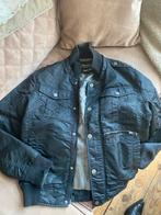 Angelo litricio heren bomber jas mt M/L, Ophalen of Verzenden, Zo goed als nieuw, Zwart