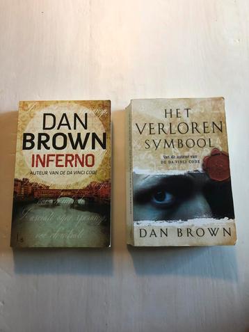 Dan Brown - Inferno & Het verloren symbool beschikbaar voor biedingen