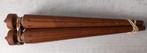 4 eikenhouten tafelpootjes / kastpootjes, Tafelpoot, Minder dan 50 cm, Gebruikt, Minder dan 50 cm
