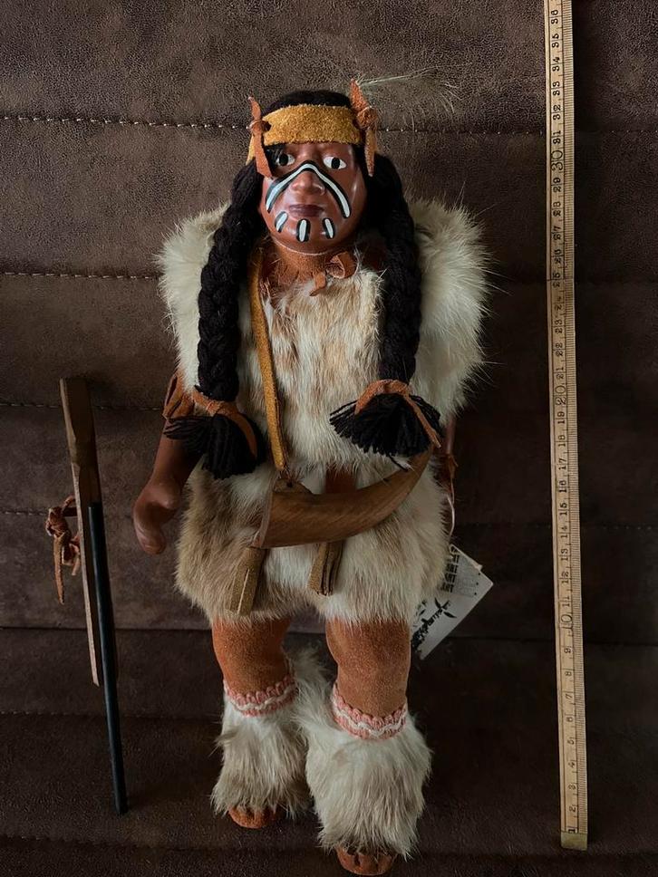 Canadese Native Indiaan Pop, Antiek en Kunst, Kunst | Overige Kunst, Ophalen of Verzenden