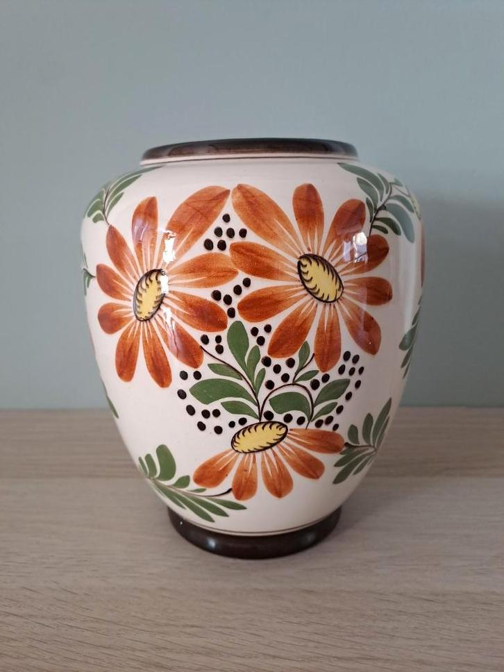 Prachtige vintage Quo Vadis vaas 1950 - zelden aangeboden!, Antiek en Kunst, Antiek | Vazen, Ophalen of Verzenden