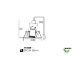 Nieuwe design spots LED Maretti Hera 20 stuks twv € 59,00 st, Huis en Inrichting, Lampen | Spots, Ophalen of Verzenden, Nieuw