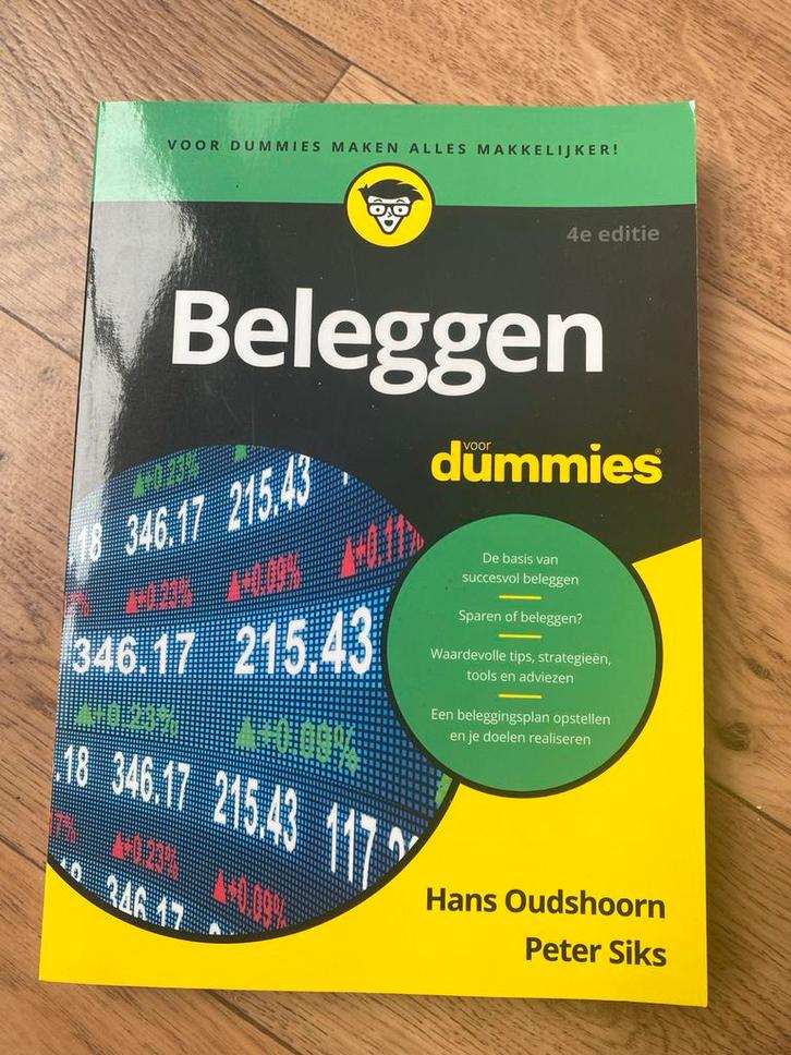 Beleggen voor Dummies - 4e editie, Boeken, Economie, Management en Marketing, Zo goed als nieuw, Geld en Beleggen, Ophalen of Verzenden