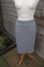 Rok donkerblauw/ wit Purdey mt M Vaste prijs AANBIEDING, Maat 38/40 (M), Blauw, Ophalen of Verzenden, Zo goed als nieuw