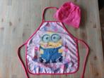 Keuken schort en koksmuts Minions, Huis en Inrichting, Keuken | Textiel, Ophalen of Verzenden, Gebruikt, Schort