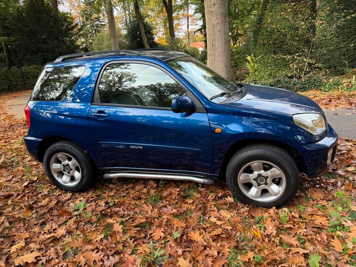 Toyota Rav4 2.0 I 3D AUT 4WD 2001 Blauw Linea Sol, Auto's, Toyota, Particulier, Rav4, Benzine, F, SUV of Terreinwagen, Automaat