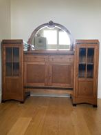 Art Deco Buffetkast Amsterdamse School, ca. 1920-1930, Ophalen, 150 tot 200 cm, Zo goed als nieuw, Met lade(s)
