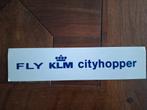 sticker KLM city hopper, Ophalen of Verzenden, Zo goed als nieuw, Overige typen