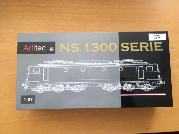 Artitec 22.372.01 - NS-1308 Locomotief H0, Hobby en Vrije tijd, Modeltreinen | H0, Locomotief, Gelijkstroom, Overige merken, NS