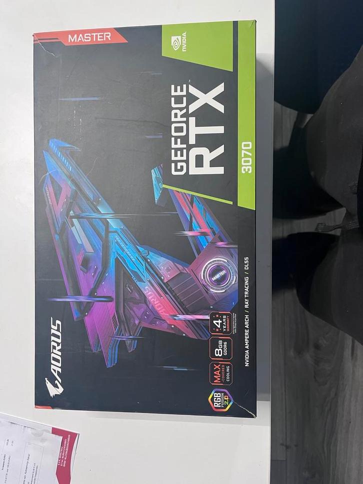 Aorus RTX 3070 (3090 3060ti gtx 1080ti )Master - Videokaart, Computers en Software, Videokaarten, Gebruikt, Nvidia, PCI-Express 4.0