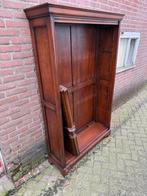 Massief houten Engelse boekenkast met 4 planken, Antiek en Kunst, Antiek | Meubels | Kasten, Ophalen