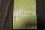 Suzuki LS650 1986 motorcycle service manual LS 650, Motoren, Handleidingen en Instructieboekjes, Ophalen of Verzenden, Suzuki