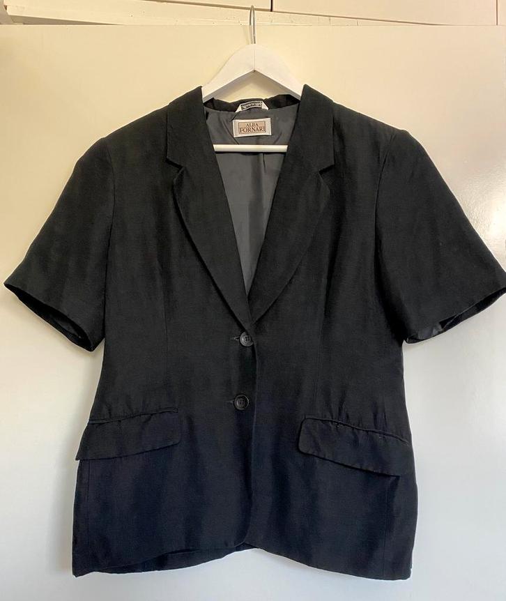 Pracht vintage  Alba Fornari Italy jasje colbert., Kleding | Dames, Jasjes, Kostuums en Pakken, Zo goed als nieuw, Jasje, Maat 38/40 (M)