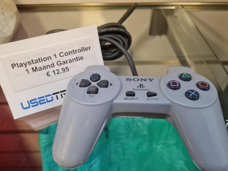 Playstation 1 Controller, Spelcomputers en Games, Spelcomputers | Sony PlayStation Consoles | Accessoires, Gebruikt, PlayStation 1