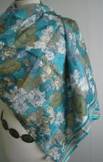 Vintage zijde sjaal, Kleding | Dames, Mutsen, Sjaals en Handschoenen, Ophalen of Verzenden, Zo goed als nieuw, Maat 46/48 (XL) of groter
