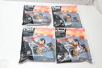 knex set 72256 gesealde zakjes 4 stuks racewagen k'nex, Verzenden, Nieuw, K'nex