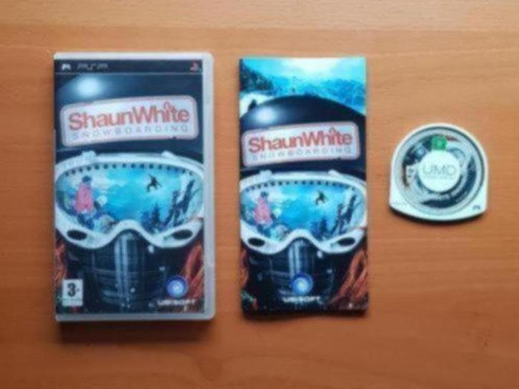 OPRUIMEN | PSP | Shaun White Snowboarding, Spelcomputers en Games, Games | Sony PlayStation Portable, Gebruikt, Sport, 1 speler