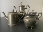 antiek tinnen theeservies, Antiek en Kunst, Antiek | Tin, Ophalen of Verzenden
