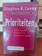 Stephen R. Covey - Prioriteiten, Boeken, Stephen R. Covey; A. Roger Merrill; Rebecca R. Merrill, Verzenden