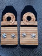 Schouder emblemen 2 ster, Verzamelen, Militaria | Algemeen, Ophalen of Verzenden, Landmacht, Nederland, Embleem of Badge