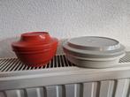 2 tupperware bakjes, Ophalen of Verzenden, Zo goed als nieuw, Bak of Kom
