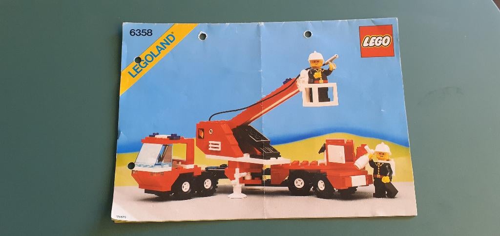 lego vintage 6358, Ophalen of Verzenden, Zo goed als nieuw, Complete set, Lego