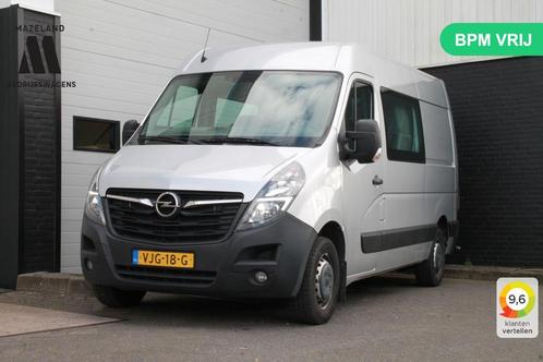 Opel Movano 2.3 Turbo L2H3 150PK Dubbele Cabine EURO 6 - Air, Auto's, Bestelauto's, Bedrijf, Te koop, ABS, Achteruitrijcamera
