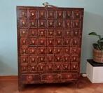 antieke Chinese apotheek kast, Huis en Inrichting, Ophalen, Gebruikt, 100 tot 150 cm, Minder dan 100 cm