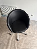 Zwarte Skruvsta bureaustoel van IKEA., Huis en Inrichting, Ophalen of Verzenden, Gebruikt, Zwart, Bureaustoel