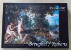 Adam en Eva, Puzzelman, Breughel/Rubens, 1000 stukjes, Ophalen of Verzenden, 500 t/m 1500 stukjes, Zo goed als nieuw, Legpuzzel