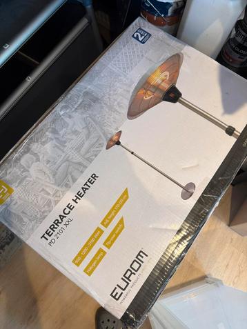 Nieuw in doos: Eurom terrace heater - PD2101 XXL beschikbaar voor biedingen