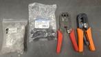 Velleman montage netwerkkabel tang plus accessories, Doe-het-zelf en Verbouw, Ophalen of Verzenden, Gebruikt
