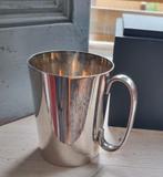 Vintage silver plated Engelse stevige beker
9 cm hoog, Antiek en Kunst, Ophalen of Verzenden