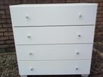 Schuif laden -/dressoirkast, wit, Huis en Inrichting, Kasten | Ladekasten, Ophalen, 50 tot 100 cm, Zo goed als nieuw, 3 of 4 laden