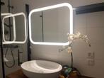 Badkamerspiegel met verlichting 80x60, Huis en Inrichting, Ophalen, Gebruikt, Overige typen, 50 tot 100 cm