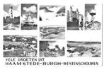AK Haamstede, Burgh, Westenschouwen - Vele groeten uit..., Verzenden, 1960 tot 1980, Gelopen, Zeeland