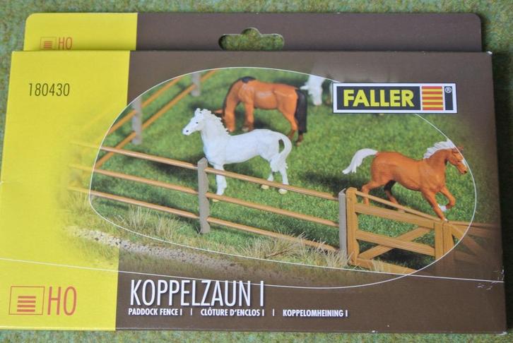 Faller 180430 Koppelomheining, Hobby en Vrije tijd, Modeltreinen | H0, Nieuw, Brug, Tunnel of Gebouw, Gelijkstroom of Wisselstroom