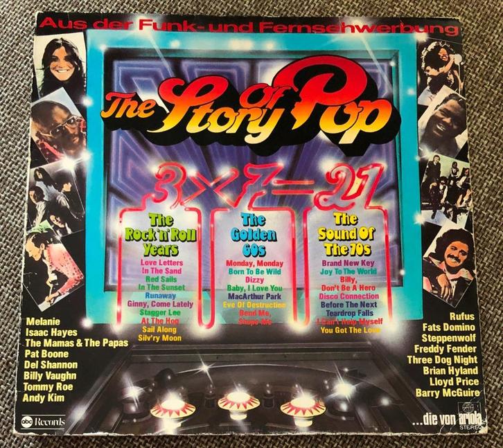LP The Story of Pop 1977, Cd's en Dvd's, Vinyl | Pop, Zo goed als nieuw, 1960 tot 1980, 12 inch, Ophalen of Verzenden