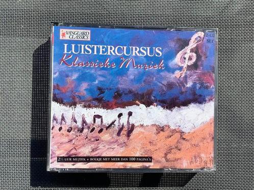 Luistercursus Klassieke Muziek - incl. boekje met informatie, Boeken, Muziek, Zo goed als nieuw, Ophalen