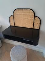 Wandtafel met webbing achterwand - Stijlvol Design, Ophalen of Verzenden, Zo goed als nieuw