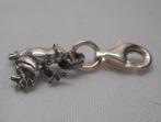Zilveren afneembare bedel/ hanger kikker nr.146, Overige merken, Verzenden, Zo goed als nieuw, 1 bedel