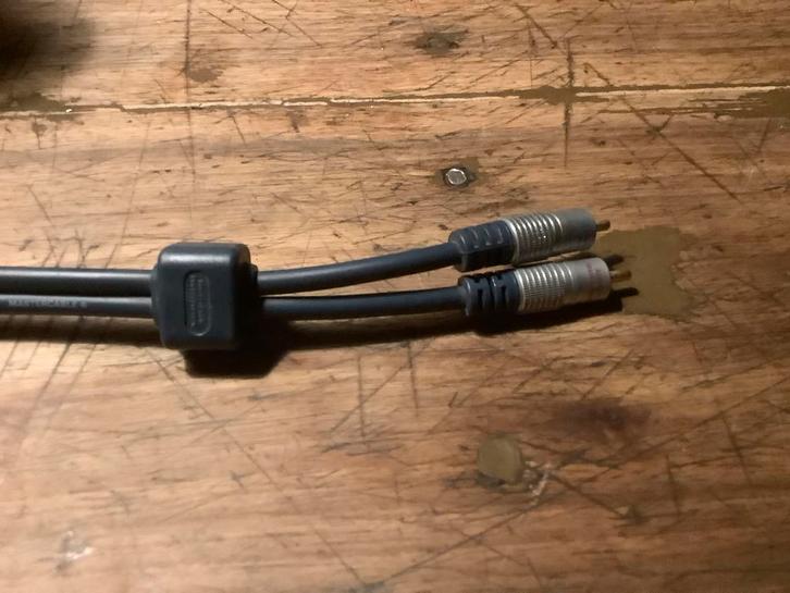 Hoogwaardige OFC interconnect RCA-RCA Mastercable 10 mtr., Audio, Tv en Foto, Audiokabels en Televisiekabels, Zo goed als nieuw