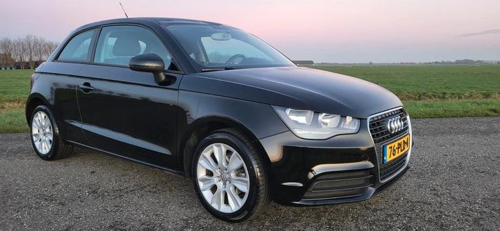Mooie Audi A1 1.2 Tfsi 63KW 2011 Zwart Cruise control Airco, Auto's, Audi, Bedrijf, A1, ABS, Airbags, Airconditioning, Bluetooth