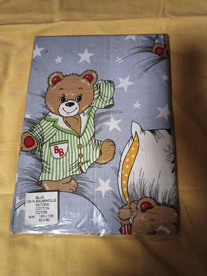Baby dekbedovertrek 100x135 – Nieuw & Origineel!, Kinderen en Baby's, Kinderkamer | Beddengoed, Nieuw, Dekbedovertrek, Overige kleuren