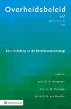 Overheidsbeleid Een inleiding in de beleidswetenschap, Overige wetenschappen, Ophalen of Verzenden, Zo goed als nieuw, Prof. Dr. A. Hoogerwerf,